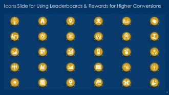 Using Leaderboards And Rewards For Higher Conversions Powerpoint Presentation Slides