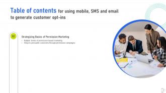 Using Mobile SMS And Email To Generate Customer Opt Ins MKT CD V Designed Impressive