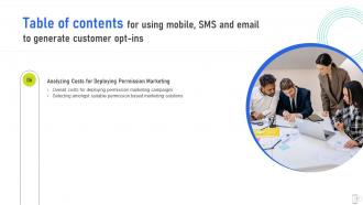 Using Mobile SMS And Email To Generate Customer Opt Ins MKT CD V Appealing Interactive