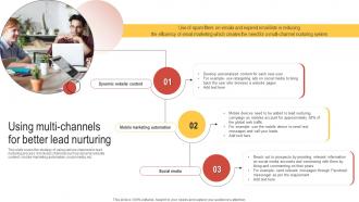 Using Multi Channels For Better Lead Nurturing Enhancing Customer Lead Nurturing Process