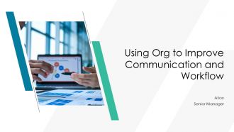 Using Org To Improve Communication And Workflow PPT Mockup AT