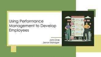 Using Performance Management To Develop Employees PPT Mockup AT