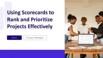 Using Scorecards To Rank And Prioritize Projects Effectively PPT Structure AT