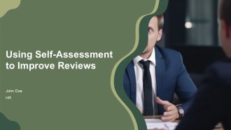 Using Self Assessment To Improve Reviews PPT Slides AT