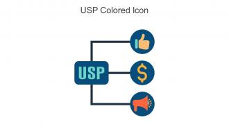 USP Colored Icon In Powerpoint Pptx Png And Editable Eps Format