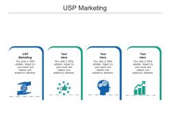 Usp marketing ppt powerpoint presentation professional design ideas cpb