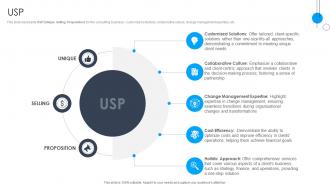 USP Strategic Advisory And Consulting Services CP SS V