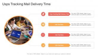 Usps Tracking Mail Delivery Time In Powerpoint And Google Slides Cpb
