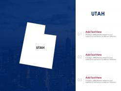 Utah powerpoint presentation ppt template