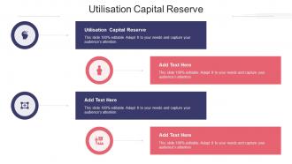 Utilisation Capital Reserve In Powerpoint And Google Slides Cpb