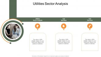 Utilities Sector Analysis In Powerpoint And Google Slides Cpb