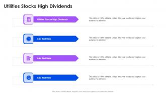 Utilities Stocks High Dividends In Powerpoint And Google Slides Cpb