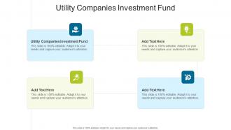 Utility Companies Investment Fund In Powerpoint And Google Slides Cpb