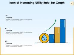 Utility Icon Increasing Construction Depicting Payment Comparison Consumption