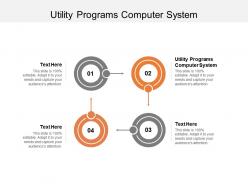 Utility programs computer system ppt powerpoint show images cpb
