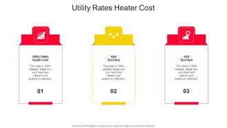 Utility Rates Heater Cost In Powerpoint And Google Slides Cpb