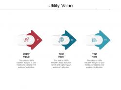 Utility value ppt powerpoint presentation infographic template file formats cpb