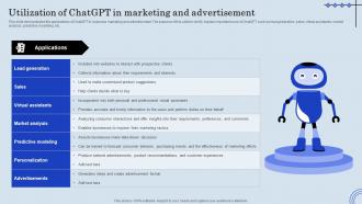 Utilization Of ChatGPT In Marketing ChatGPT Integration Into Web Applications