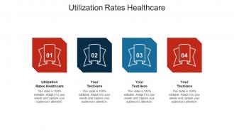 Utilization rates healthcare ppt powerpoint presentation infographic template cpb