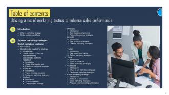 Utilizing A Mix Of Marketing Tactics To Enhance Sales Performance Powerpoint Presentation Slides Strategy CD V Editable Analytical