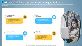 Utilizing cloud for task and team management PowerPoint PPT Template Bundles DK MD Ideas Customizable