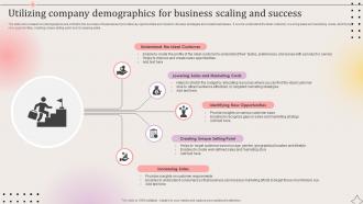 Utilizing Company Demographics For Business Scaling And Success