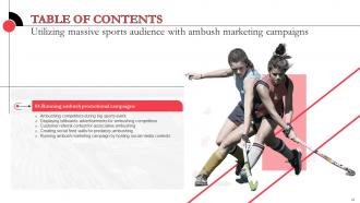 Utilizing Massive Sports Audience With Ambush Marketing Campaigns Complete Deck MKT CD V Idea Image
