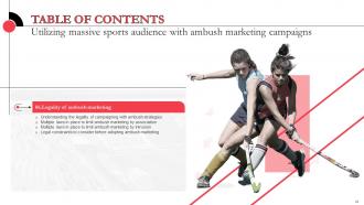 Utilizing Massive Sports Audience With Ambush Marketing Campaigns Complete Deck MKT CD V Impactful Image