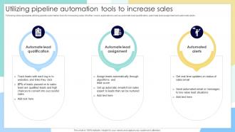 Utilizing Pipeline Automation Tools To Increase Sales