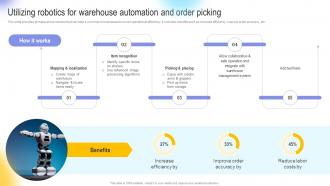Utilizing Robotics For Warehouse Automation Digital Transformation In E Commerce DT SS