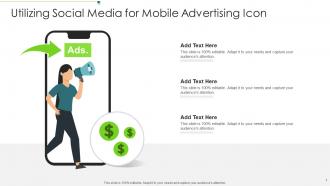 Utilizing Social Media For Mobile Advertising Icon