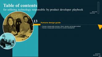 Utilizing Technology Responsible By Product Developer Playbook Powerpoint Presentation Slides Customizable Template