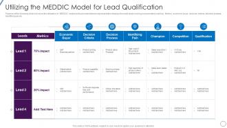 Utilizing The Meddic Model For Lead Qualification Lead Opportunity Qualification Process And Criteria