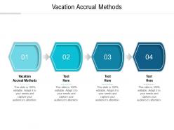Vacation accrual methods ppt powerpoint presentation styles file formats cpb
