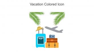 Vacation Colored Icon In Powerpoint Pptx Png And Editable Eps Format