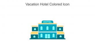 Vacation Hotel Colored Icon In Powerpoint Pptx Png And Editable Eps Format