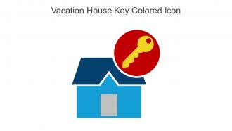 Vacation House Key Colored Icon In Powerpoint Pptx Png And Editable Eps Format