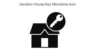 Vacation House Key Monotone Icon In Powerpoint Pptx Png And Editable Eps Format