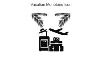 Vacation Monotone Icon In Powerpoint Pptx Png And Editable Eps Format