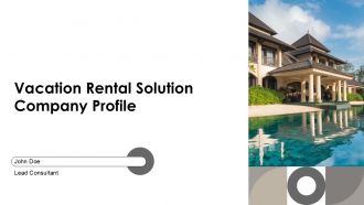 Vacation Rental Solution Company Profile PPT PowerPoint AT