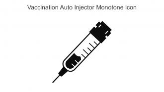 Vaccination Auto Injector Monotone Icon In Powerpoint Pptx Png And Editable Eps Format