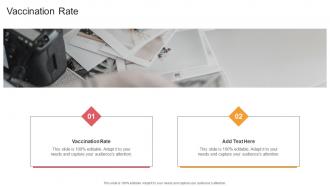 Vaccination Rate In Powerpoint And Google Slides Cpb