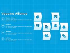 Vaccine alliance ppt powerpoint presentation layouts display