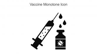 Vaccine Monotone Icon In Powerpoint Pptx Png And Editable Eps Format