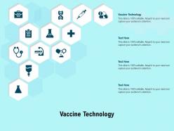 Vaccine technology ppt powerpoint presentation slides backgrounds