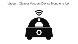 Vacuum Cleaner Vacuum Device Monotone Icon In Powerpoint Pptx Png And Editable Eps Format