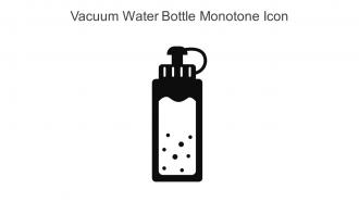 Vacuum Water Bottle Monotone Icon In Powerpoint Pptx Png And Editable Eps Format