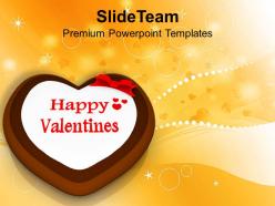 Valentine cake symbol celebration powerpoint templates ppt themes and graphics 0213