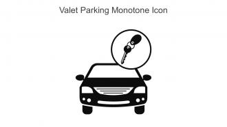 Valet Parking Monotone Icon In Powerpoint Pptx Png And Editable Eps Format