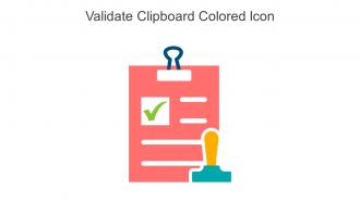 Validate Clipboard Colored Icon In Powerpoint Pptx Png And Editable Eps Format